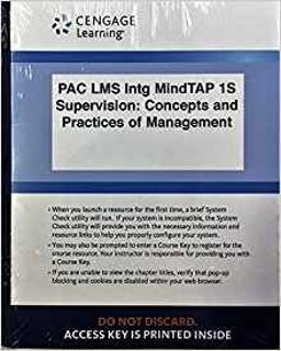 LMS Integrated MindTap Management, 1 Term (6 Months) Printed Access Card for Daft's Management, 13th