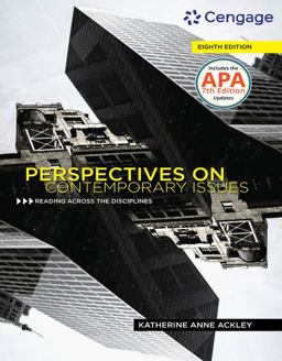 Perspectives on Contemporary Issues:  9781305969377 Front Cover