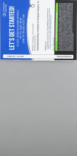 MindTap Computing, 1 Term (6 Months) Printed Access Card for Schneider/Gersting's Invitation to Computer Science, 7th