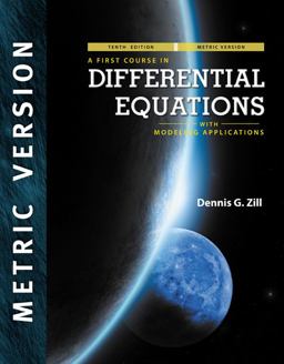 A First Course in Differential Equations with Modeling Applications, International Metric Edition