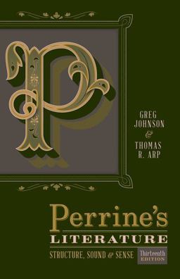 Perrine’s Literature: Structure, Sound, and Sense  9781305971035 Front Cover