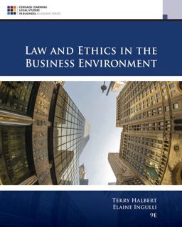 Law and Ethics in the Business Environment 9th 9781305972490 Front Cover