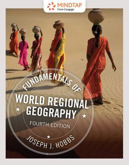 MindTap Earth Sciences, 1 Term (6 Months) Printed Access Card for Hobbs' Fundamentals of World Regional Geography, 4th
