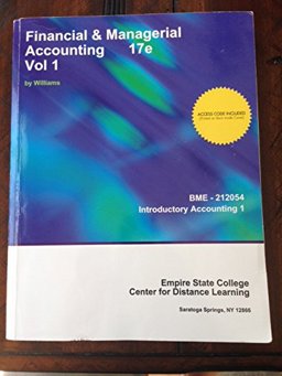 Financial and Managerial Accounting