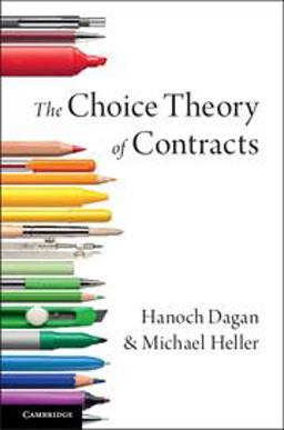 The Choice Theory of Contracts:  9781316501702 Front Cover