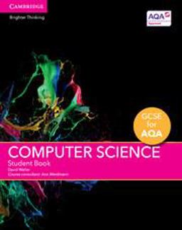GCSE Computer GCSE for AQA: Student Book  9781316504048 Front Cover