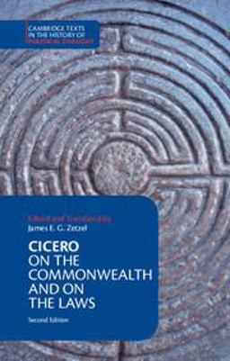 Cicero: on the Commonwealth and on the Laws 2nd 9781316505564 Front Cover
