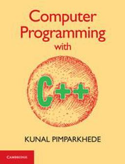 Computer Programming with C++  9781316506806 Front Cover