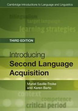 Introducing Second Language Acquisition 3rd 9781316603925 Front Cover