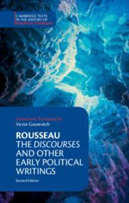 Rousseau: the Discourses and Other Early Political Writings 2nd 9781316605547 Front Cover
