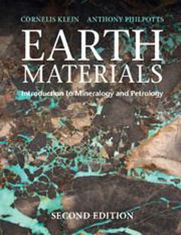 Earth Materials Introduction to Mineralogy and Petrology 2nd 9781316608852 Front Cover