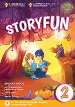 Storyfun for Starters Level 2 Student's Book with Online Activities and Home Fun Booklet 2 2nd 9781316617021 Front Cover