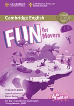 Fun for Movers Teacher's Book with Downloadable Audio 4th 9781316617557 Front Cover