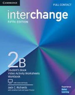 Interchange Level 2B Full Contact with Online Self-Study 5th 9781316624029 Front Cover