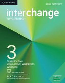 Interchange Level 3 Full Contact with Online Self-Study 5th 9781316624050 Front Cover