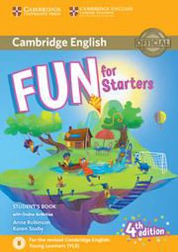Fun for Starters Student's Book with Online Activities with Audio 4th 9781316631911 Front Cover
