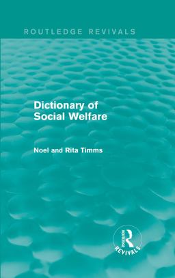 Dictionary of Social Welfare