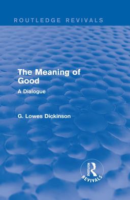 The Meaning of Good