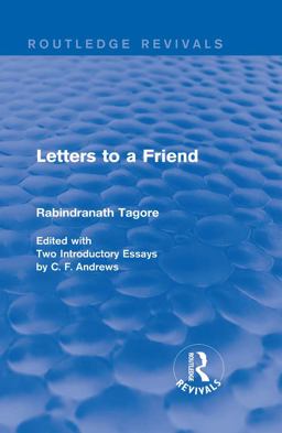 Letters to a Friend (Routledge Revivals)