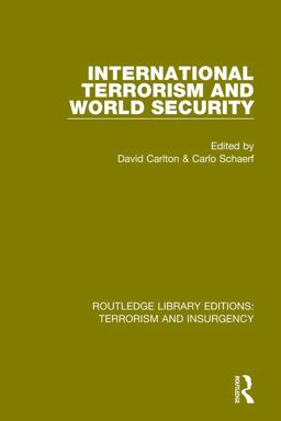 International Terrorism and World Security
