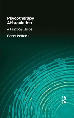 Psychotherapy Abbreviation Psychotherapy Abbreviation