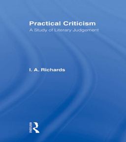 Practical Criticism V 4
