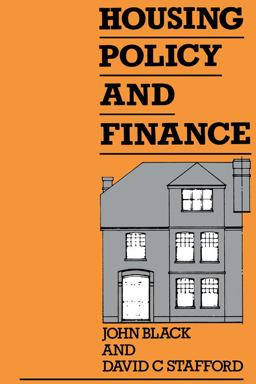 Housing Policy and Finance Housing Policy and Finance