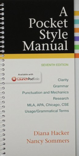 Pocket Style Manual 7e and LaunchPad Solo for a Pocket Style Manual 7e (Six Month Access)