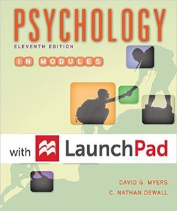 Loose-Leaf Version for Psychology in Modules 11e and LaunchPad for Myers' Psychology in Modules 11e (Six Month Access)