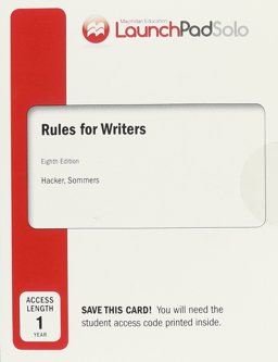 LaunchPad Solo for Rules for Writers (2-Term Access)