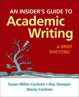 Insider's Guide to Academic Writing A Brief Rhetoric  9781319020309 Front Cover