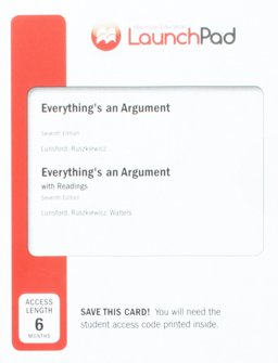 LaunchPad for Everything's an Argument with Readings (Six Month Access)