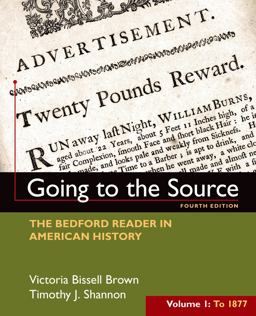 Going to the Source, Volume I: To 1877 Going to the Source, Volume I: To 1877