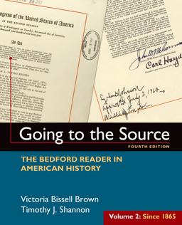 Going to the Source, Volume II: Since 1865 Going to the Source, Volume II: Since 1865