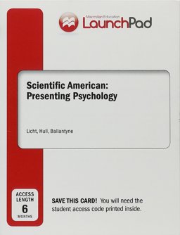 LaunchPad for Scientific American: Presenting Psychology (1-Term Access)  9781319028343 Front Cover