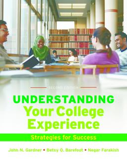 Understanding Your College Experience:  9781319029180 Front Cover