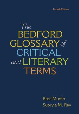 Bedford Glossary of Critical & Literary Terms:  9781319035396 Front Cover