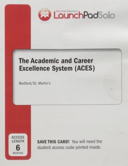 LaunchPad Solo for ACES (Academic and Career Excellence System - 1-Term Access) LaunchPad Solo for ACES (Academic and Career Excellence System - 1-Term Access)
