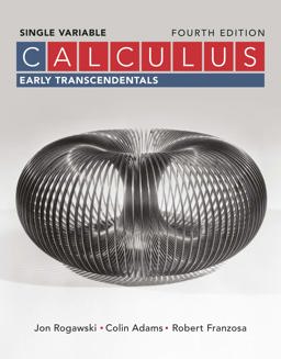 Calculus: Early Transcendentals Single Variable 4th 9781319055936 Front Cover