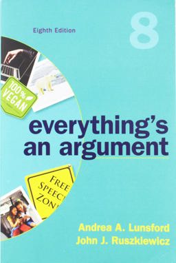 Everything's an Argument:  9781319056278 Front Cover