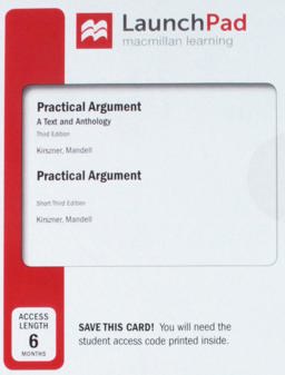LaunchPad for Practical Argument (1-Term Access)