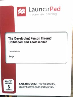 LaunchPad for Developing Person Through Childhood and Adolescence (1-Term Access)