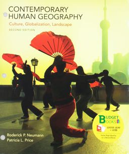 Loose-Leaf Version for Contemporary Human Geography Culture, Globalization, Landscape 2nd 9781319059828 Front Cover