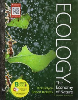 Loose-Leaf Version for Ecology: the Economy of Nature 8th 9781319060428 Front Cover