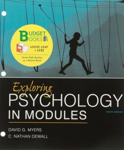 Loose-Leaf Version for Exploring Psychology in Modules 10e and LaunchPad for Myers's Exploring Psychology in Modules 10e (Six-Month Access)