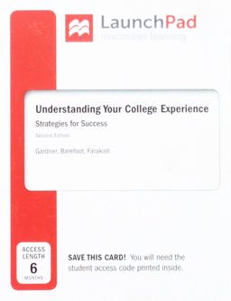 LaunchPad for Understanding Your College Experience (1-Term Access)
