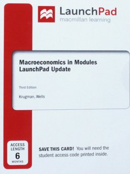 LaunchPad for Krugman's Macroeconomics in Modules - Update (1-Term Access)