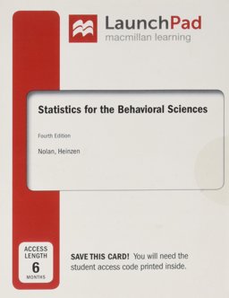 LaunchPad for Statistics for the Behavioral Sciences (1-Term Access)