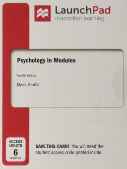 LaunchPad for Psychology in Modules (1-Term Access)