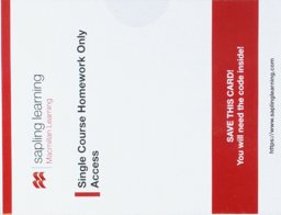 Sapling Learning Homework for Calculus-Based Physics (Single-Term Access)